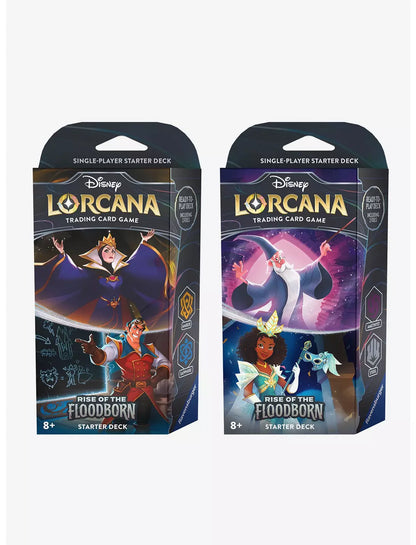 Disney Lorcana: Rise Of The Floodborn Trading Card Game Blind Box Starter Deck