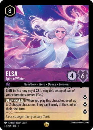 Elsa - Spirit of Winter - The First Chapter (1) FOIL