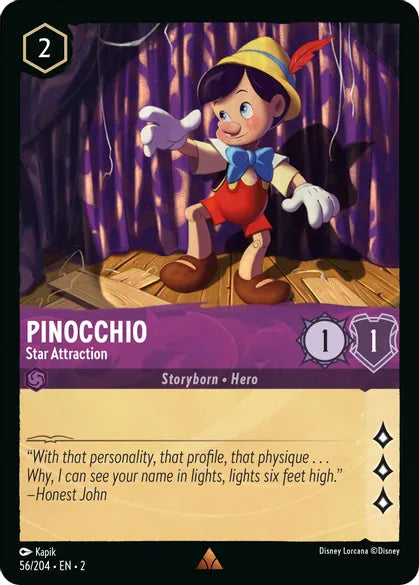 Copy of Pinocchio - Star Attraction - Rise of the Floodborn (2) - FOIL