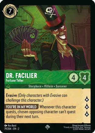 Dr. Facilier - Fortune Teller - Rise of the Floodborn (2)