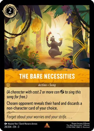 The Bare Necessities - Into the Inklands (3) FOIL