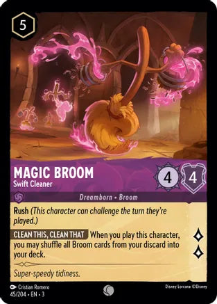 Magic Broom - Swift Cleaner - Into the Inklands (3) foil