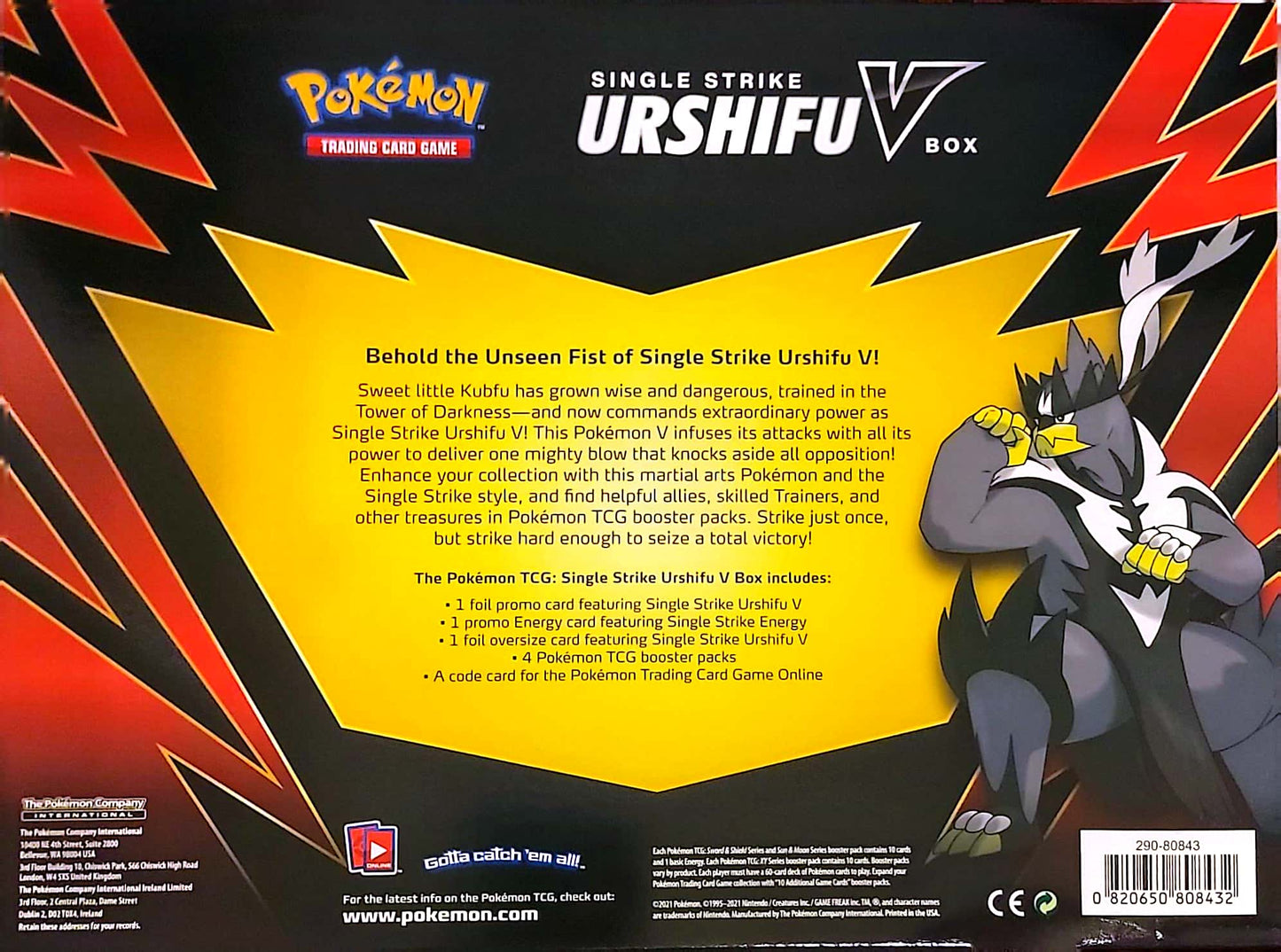 Single Strike Urshifu V Box