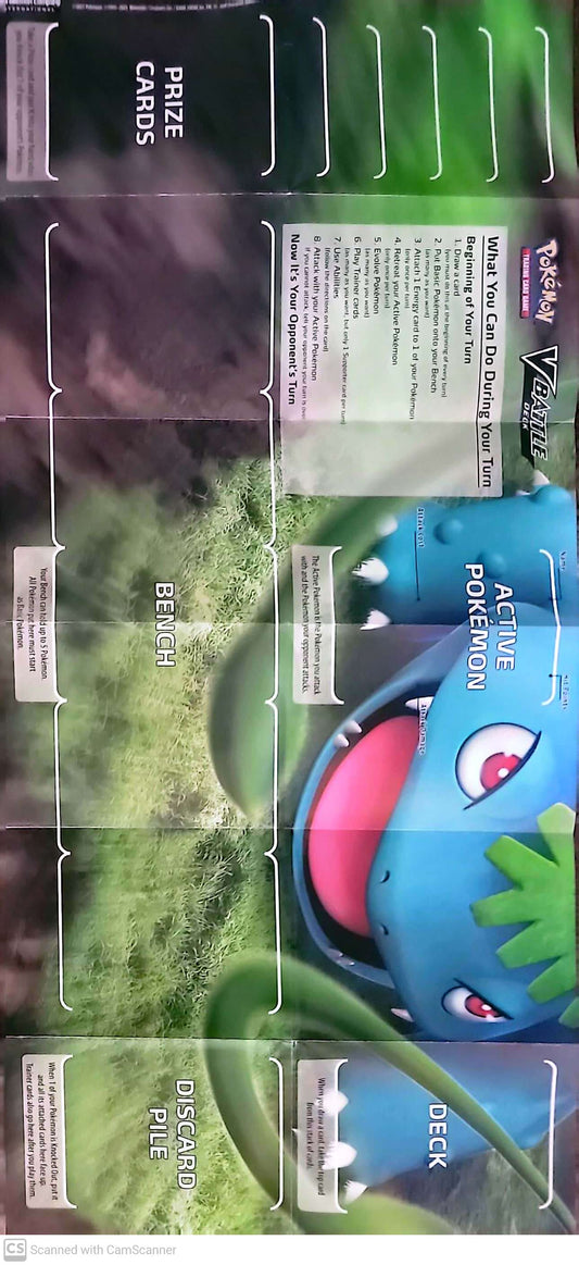 V Battle Deck Playmat (Venusaur)