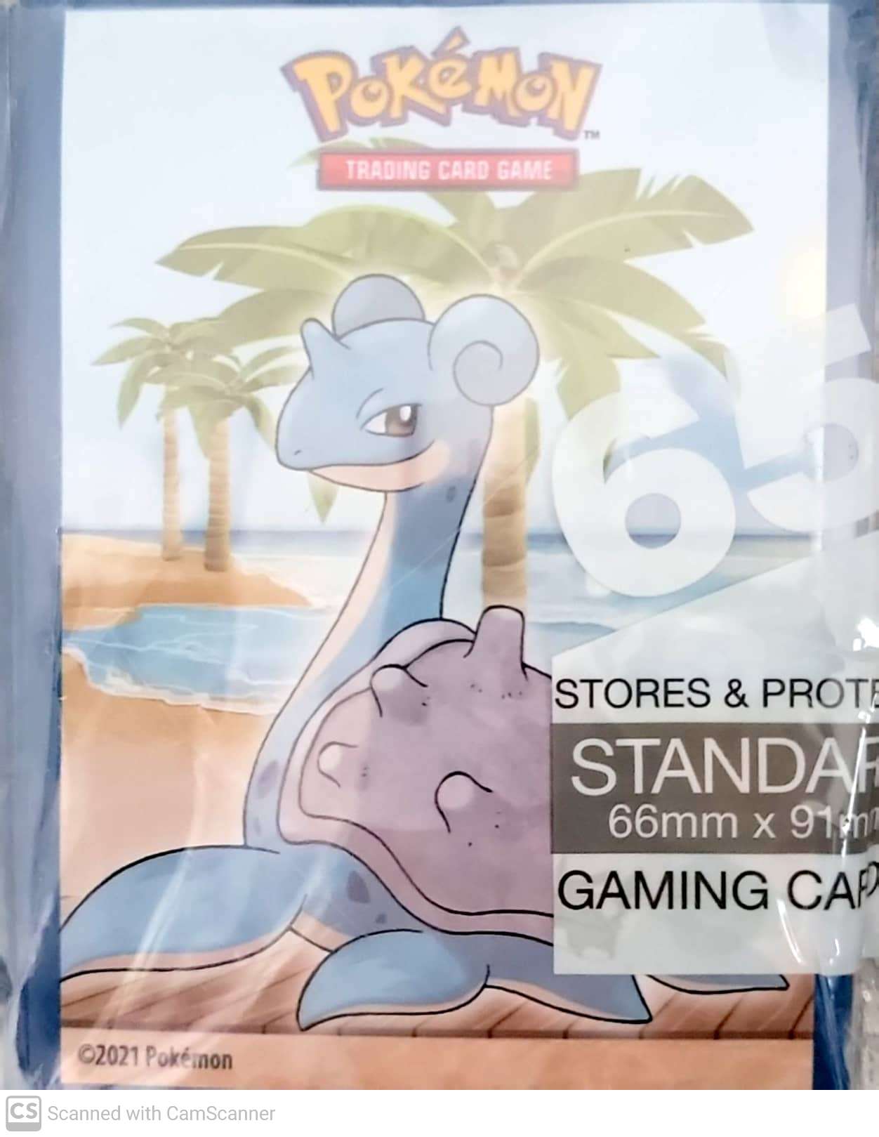 Gallery Series Seaside Ultra Pro Card Sleeves (Lapras)