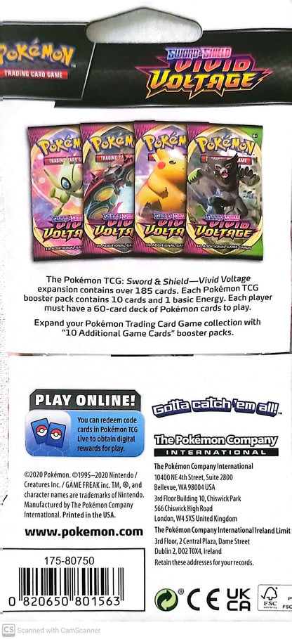 Vivid Voltage Sleeved Booster Pack