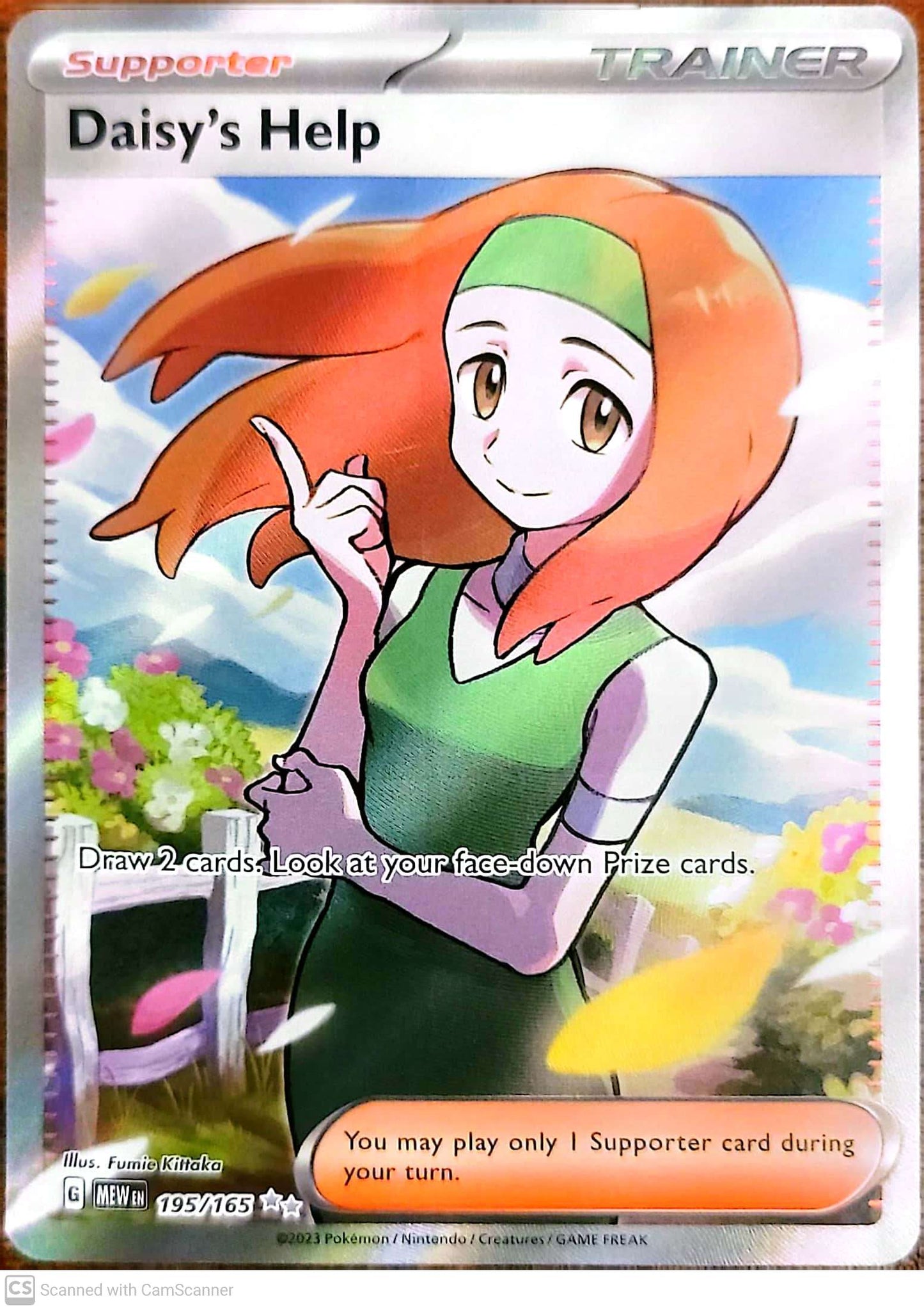 Daisy's Help (Full Art) 195/165