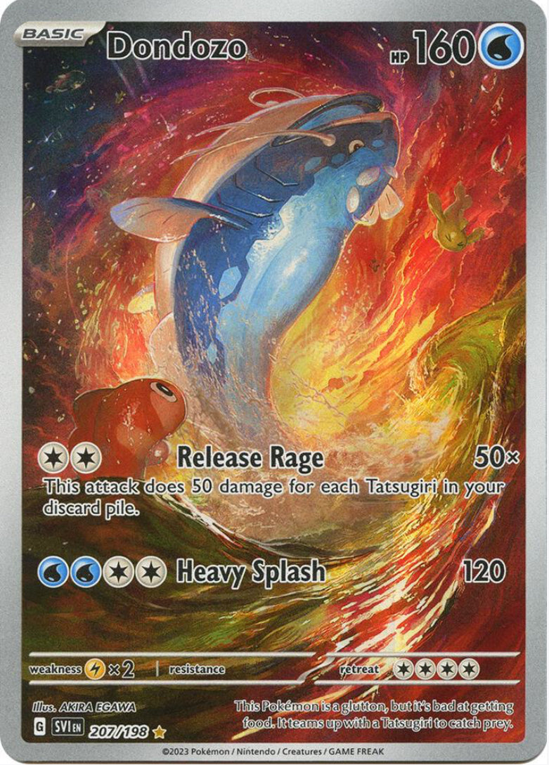 Dondozo Art Rare - SV Base Set