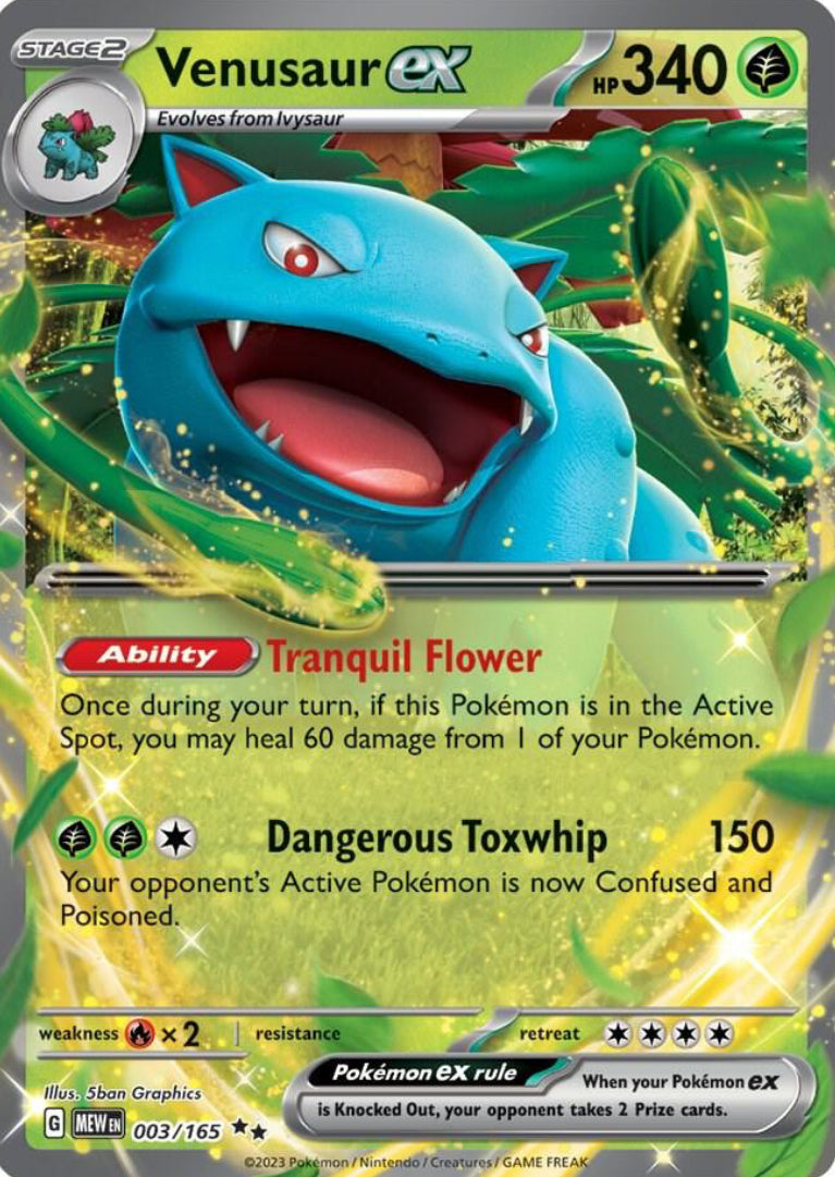 Venusaur ex Ultra Rare - 151