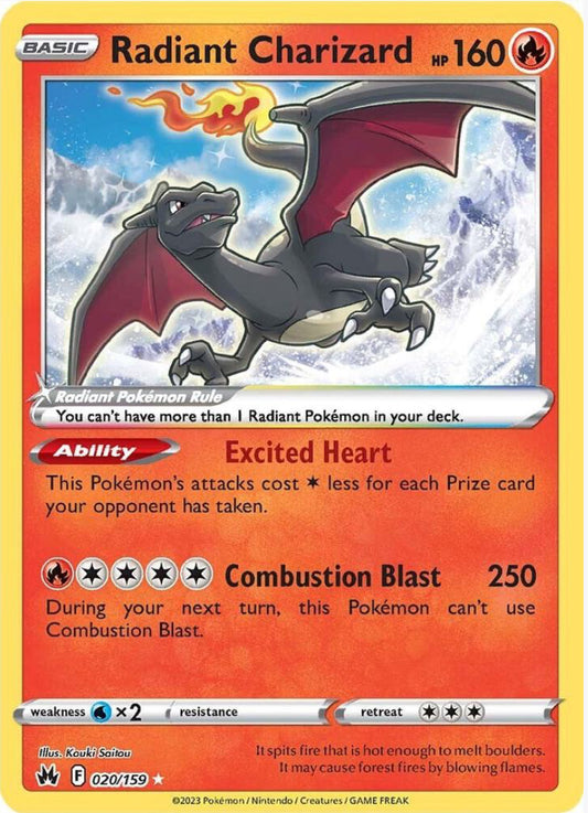 Radiant Charizard - Crown Zenith