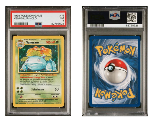 PSA 7 Venusaur Base Set ULTD