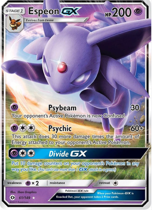 Espeon GX Ultra Rare - SM Base Set