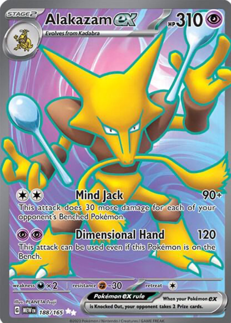 Alakazam ex (Full Art) - 151