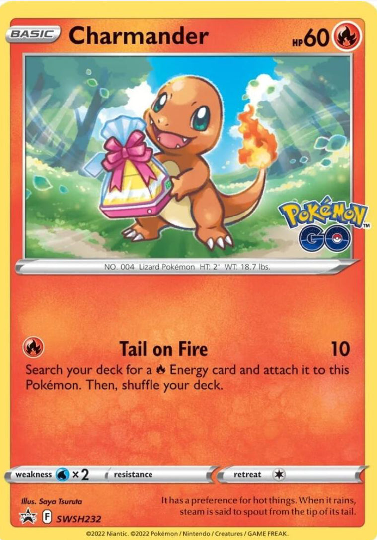 Charmander - Pokemon Go Promo