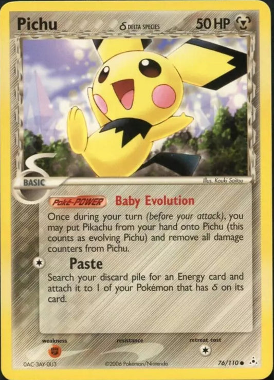 Pichu (Delta Species) - Holon Phantoms (NM-LP)