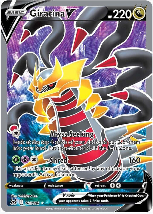 Giratina V (Full Art) - Lost Origin