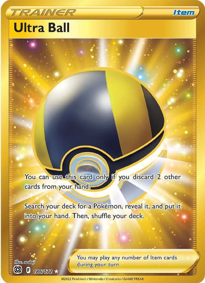 Ultra Ball Secret Rare - Brilliant Stars