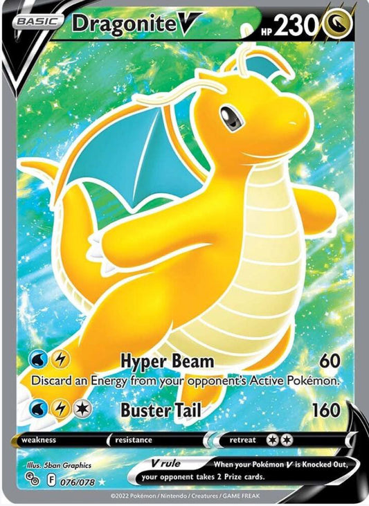 Dragonite V (Full Art) - POGO