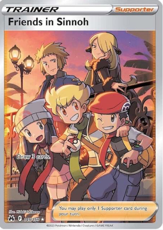 Friends in Sinnoh (Full Art) - Crown Zenith