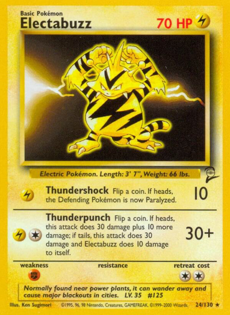 Electabuzz - Base Set 2 (NM)