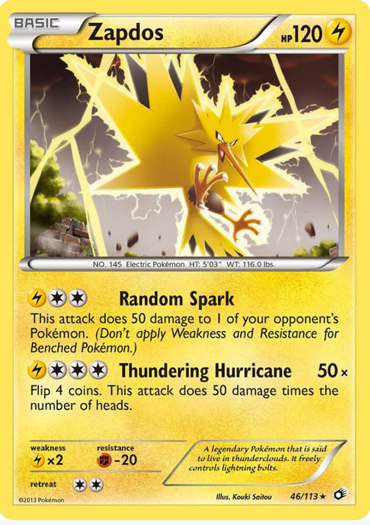 Zapdos Holo - Legendary Treasures (LP)