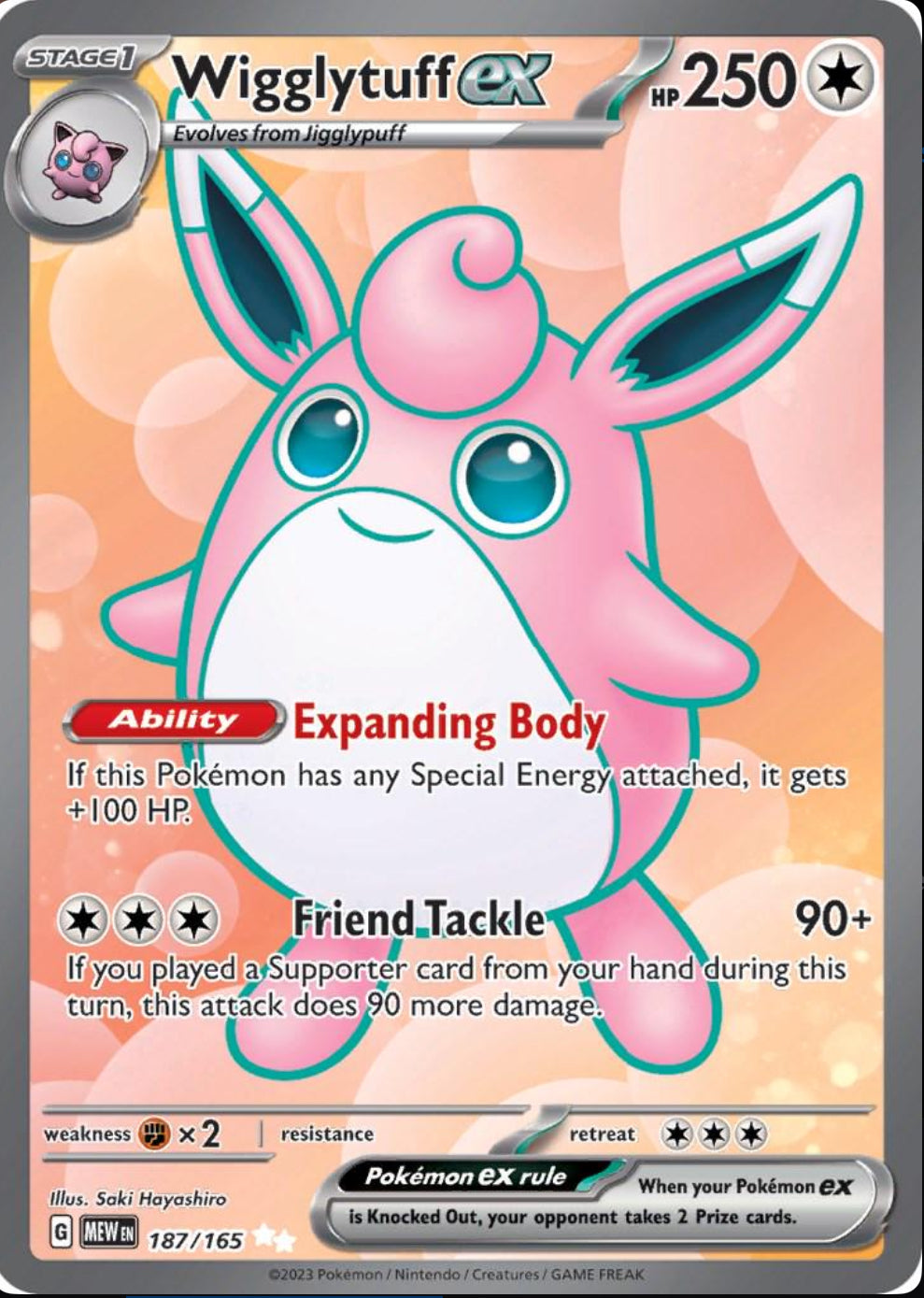 Wigglytuff ex (Full Art) - 151