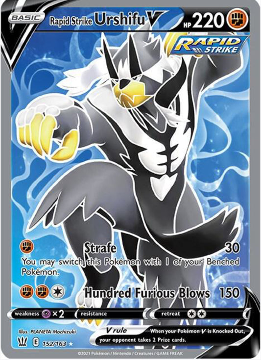 Rapid Strike Urshifu V (Full Art) - Battle Strike