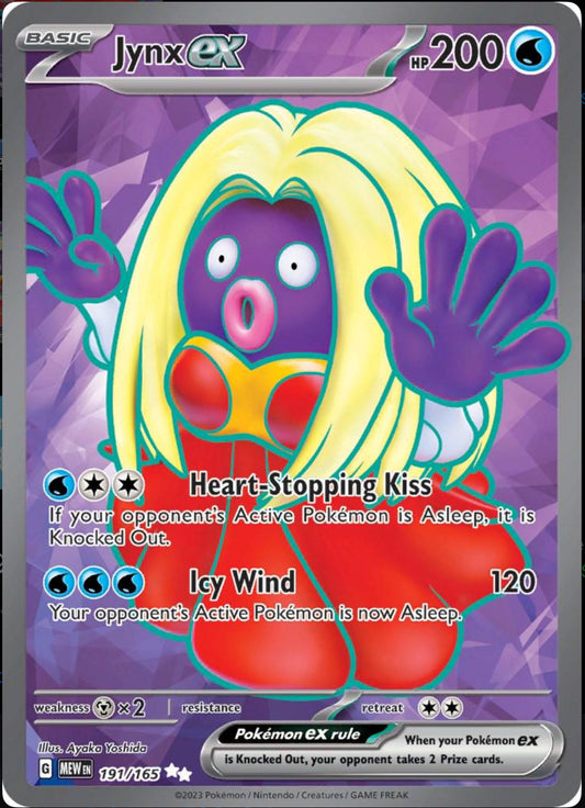 Jynx ex (Full Art) - 151