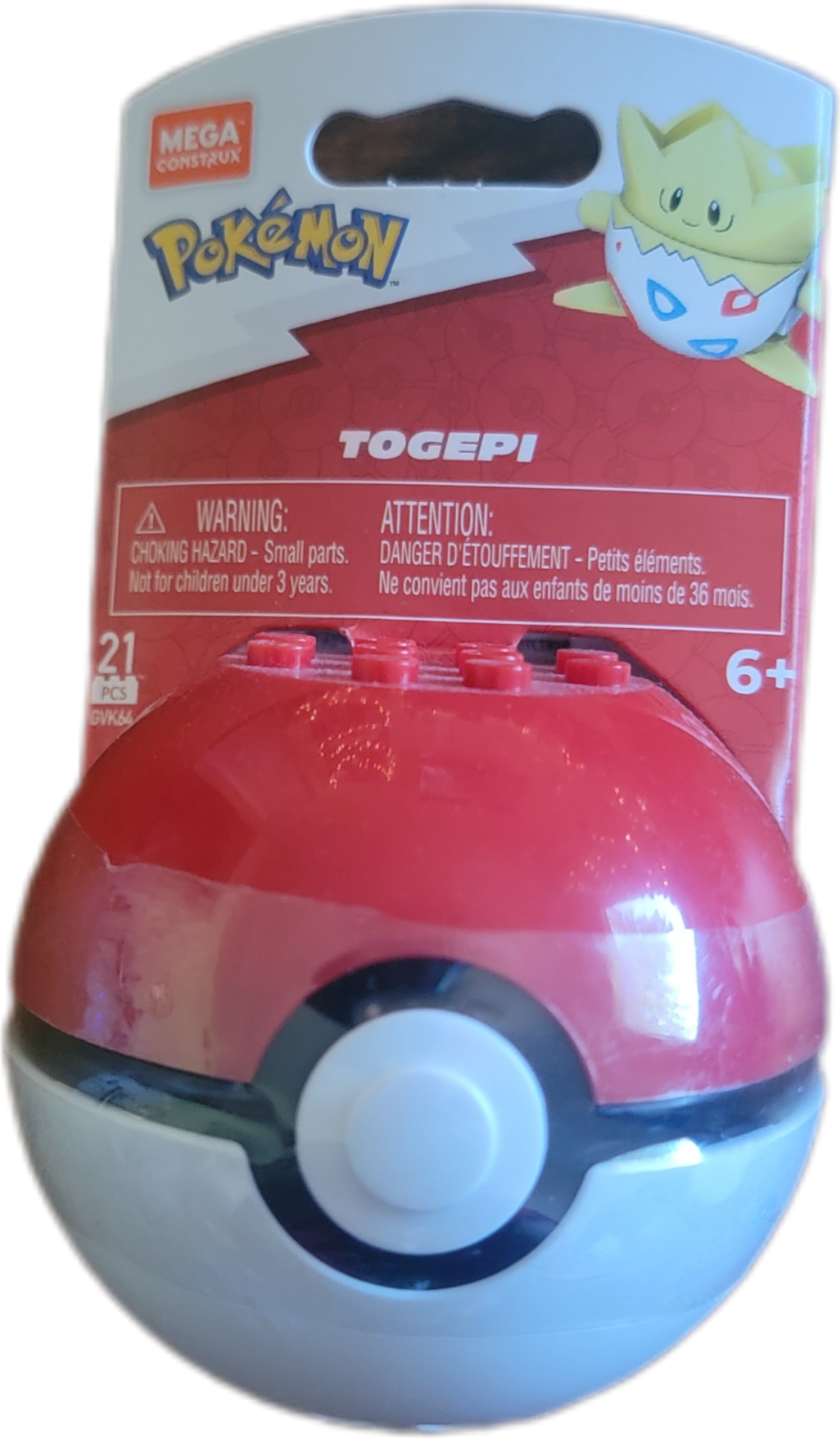 Mega Blocks Pokeball - Togepi