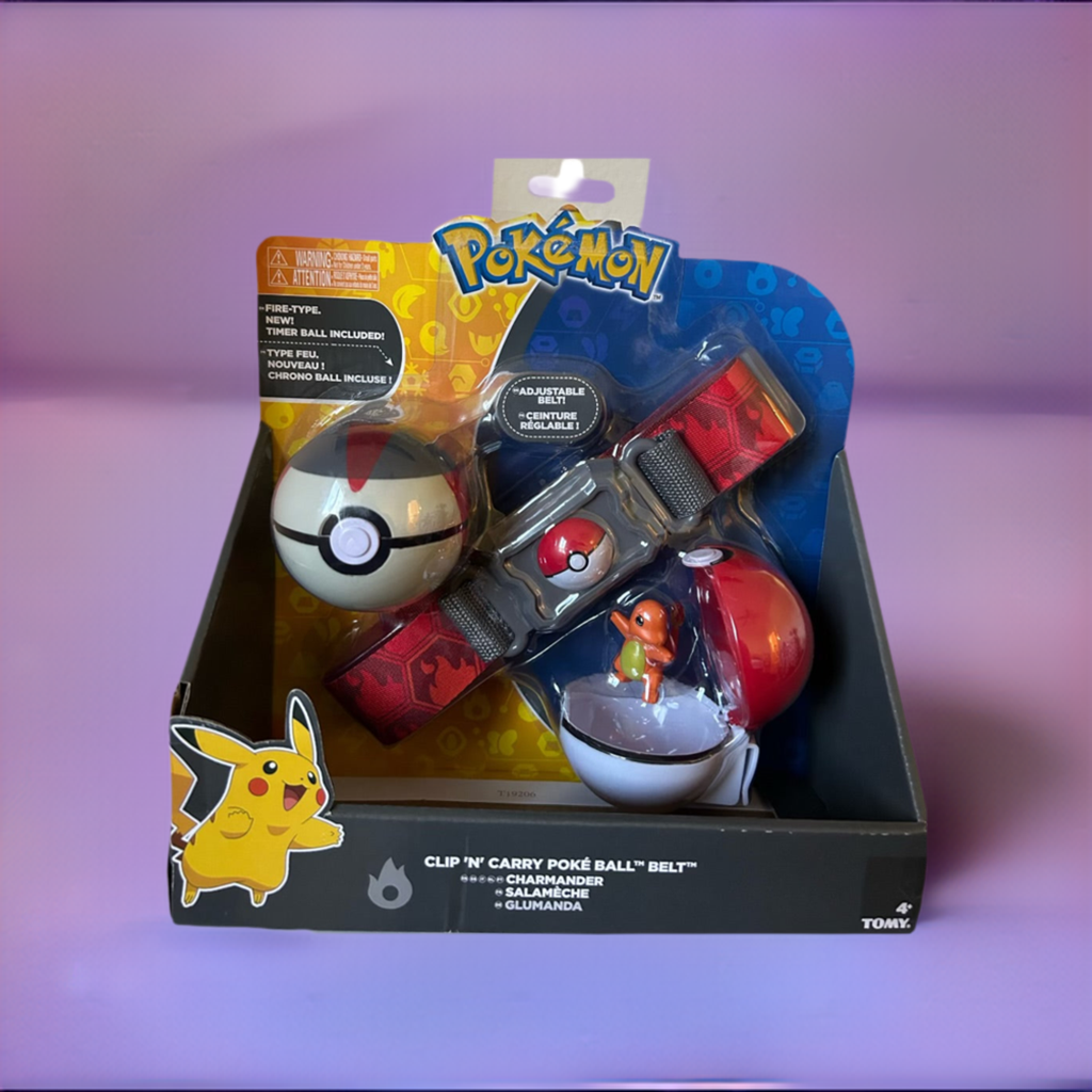 TOMY Clip 'N' Carry PokeBall Belt (Charmander)