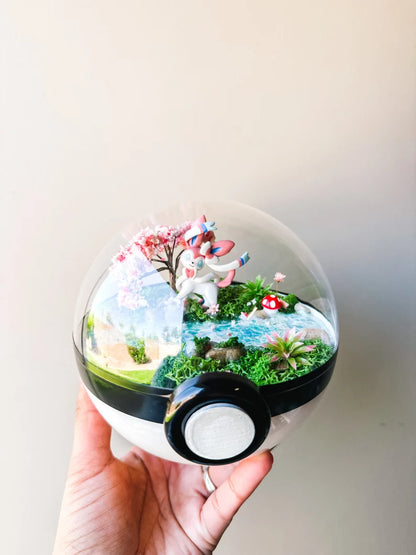 Pokeball Terrarium