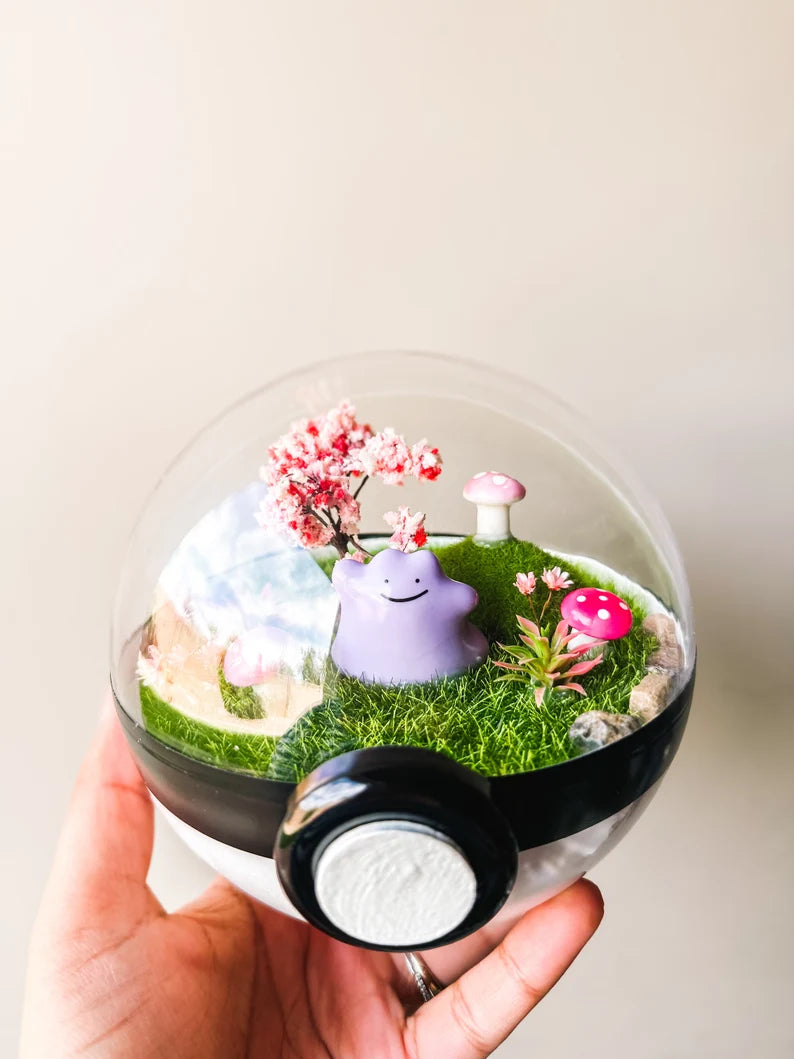 Pokeball Terrarium