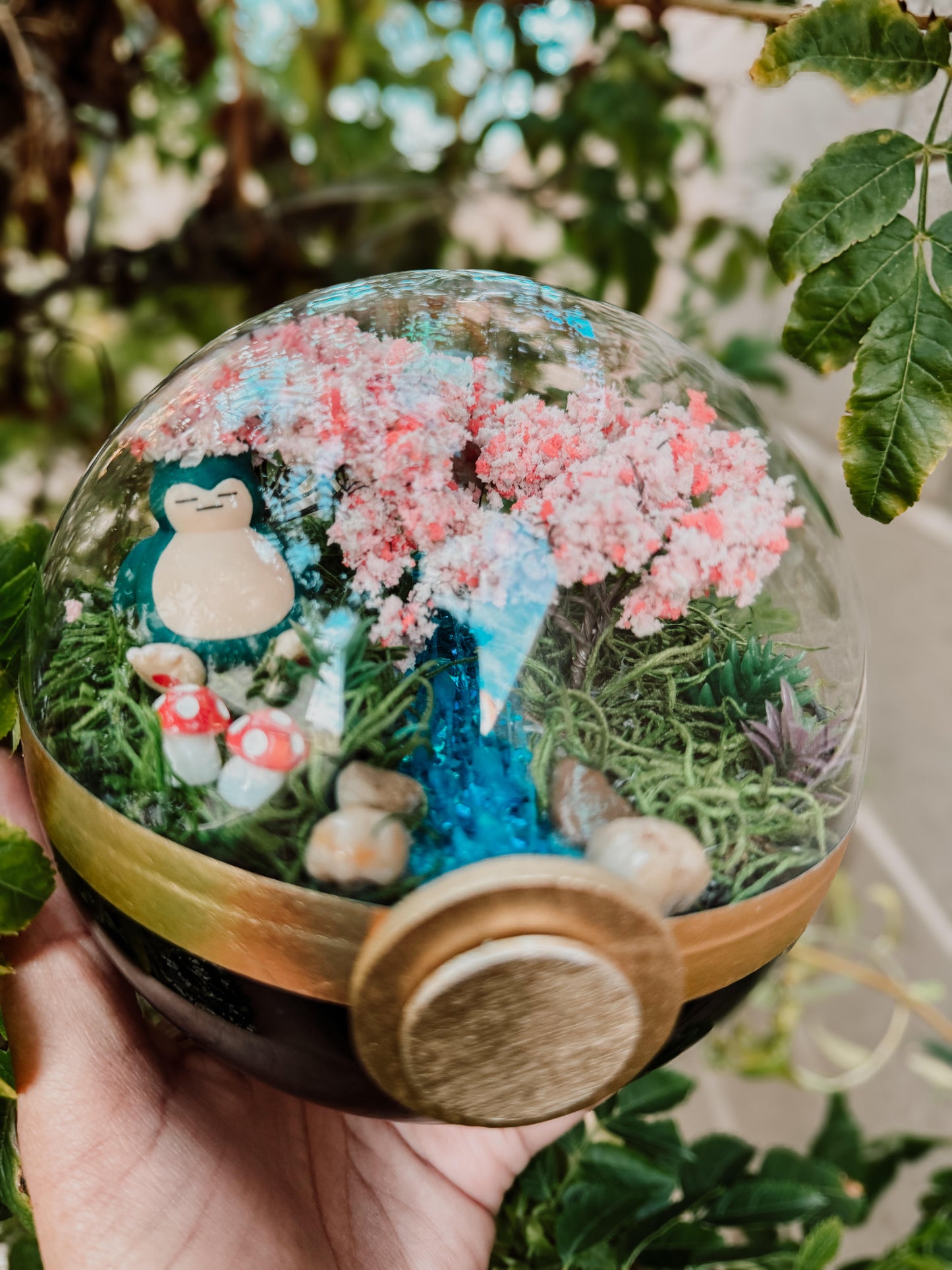 Pokeball Terrarium