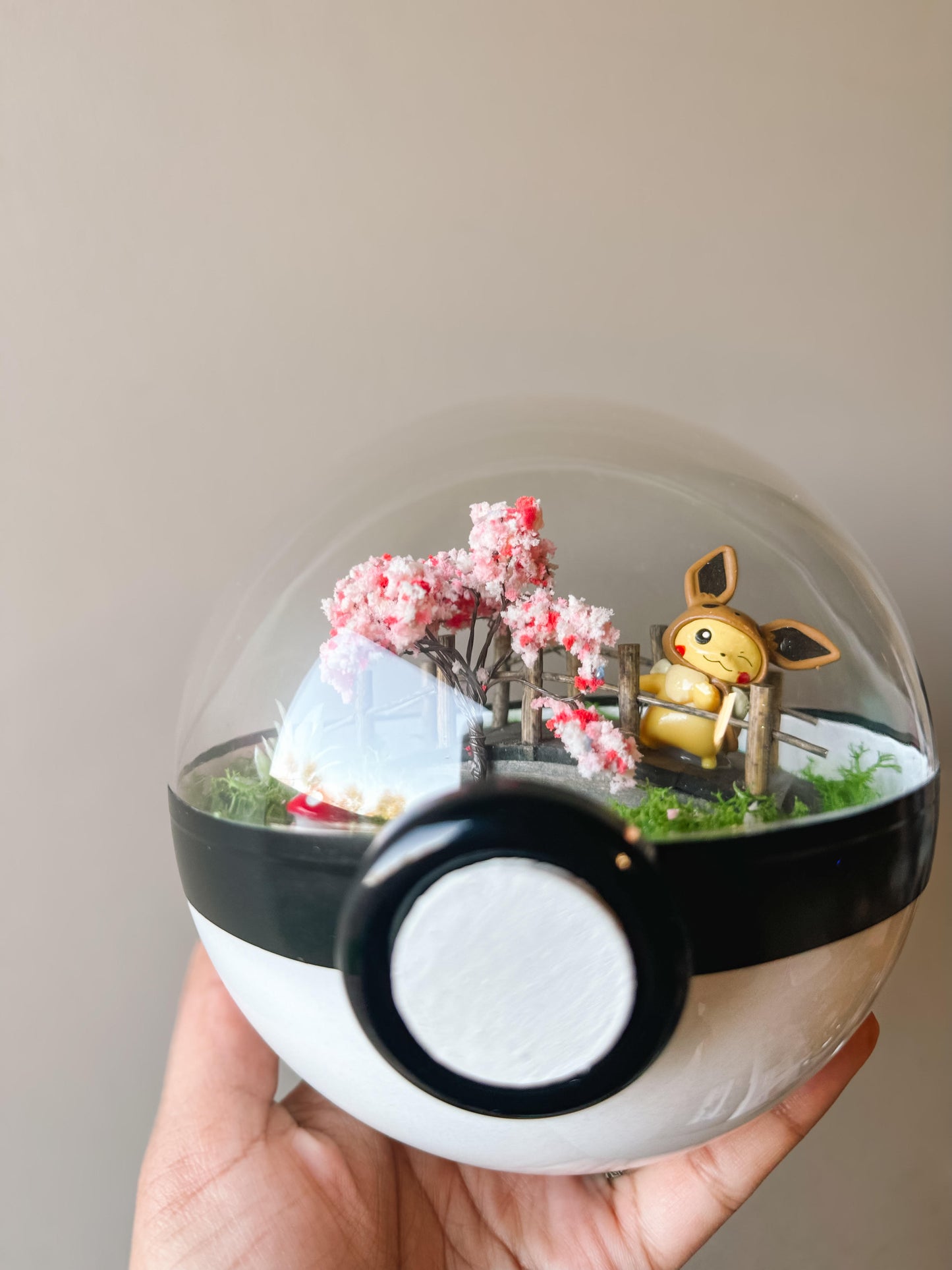 Pokeball Terrarium