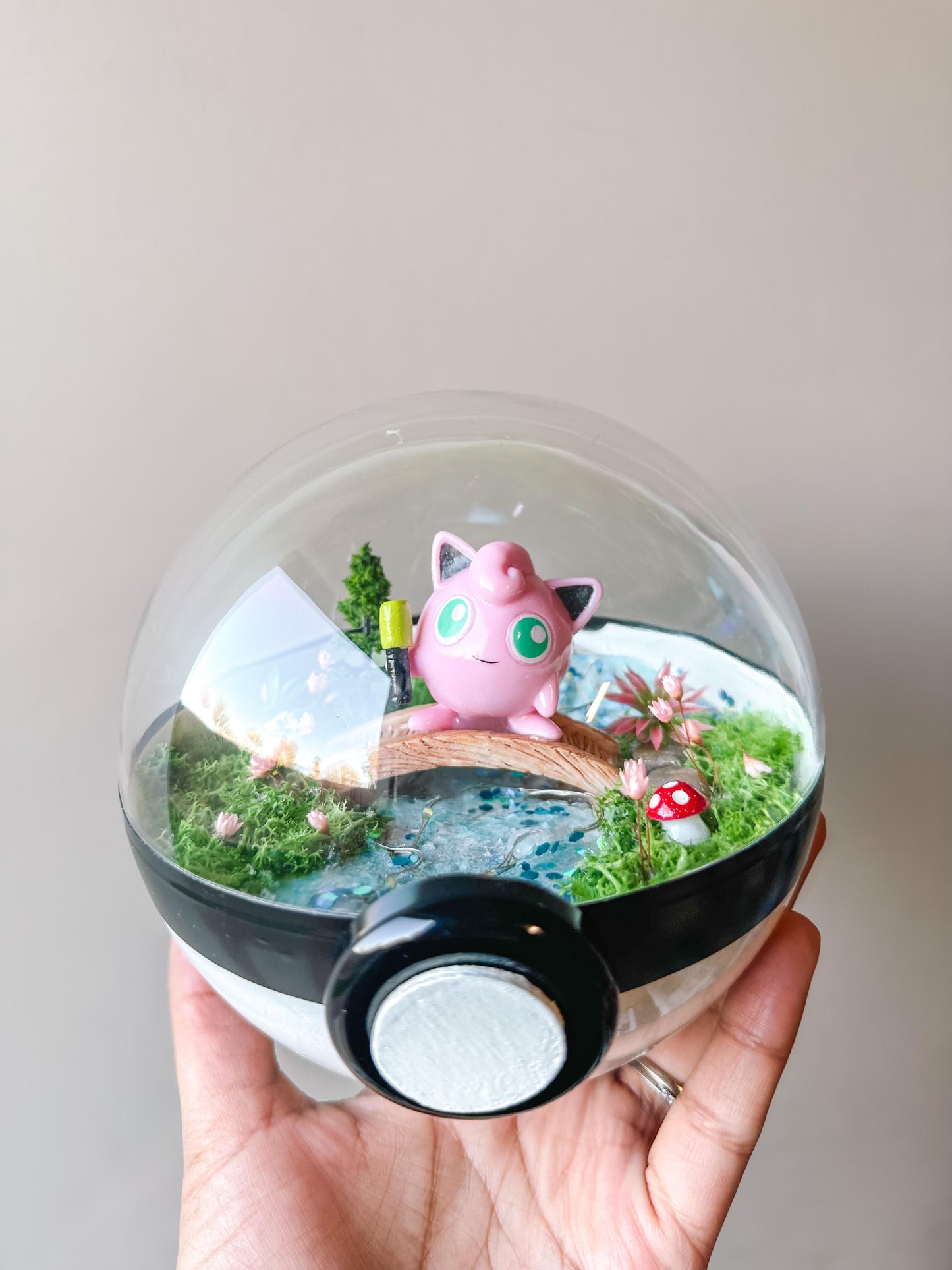 Pokeball Terrarium